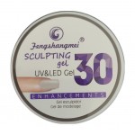 Gel UV / LED FSM Sculpting Gel de constructie, 50ml XL - 30 Alb Intens